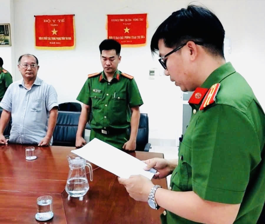 Cách chức Giám đốc Sở Y tế Bà Rịa - Vũng Tàu