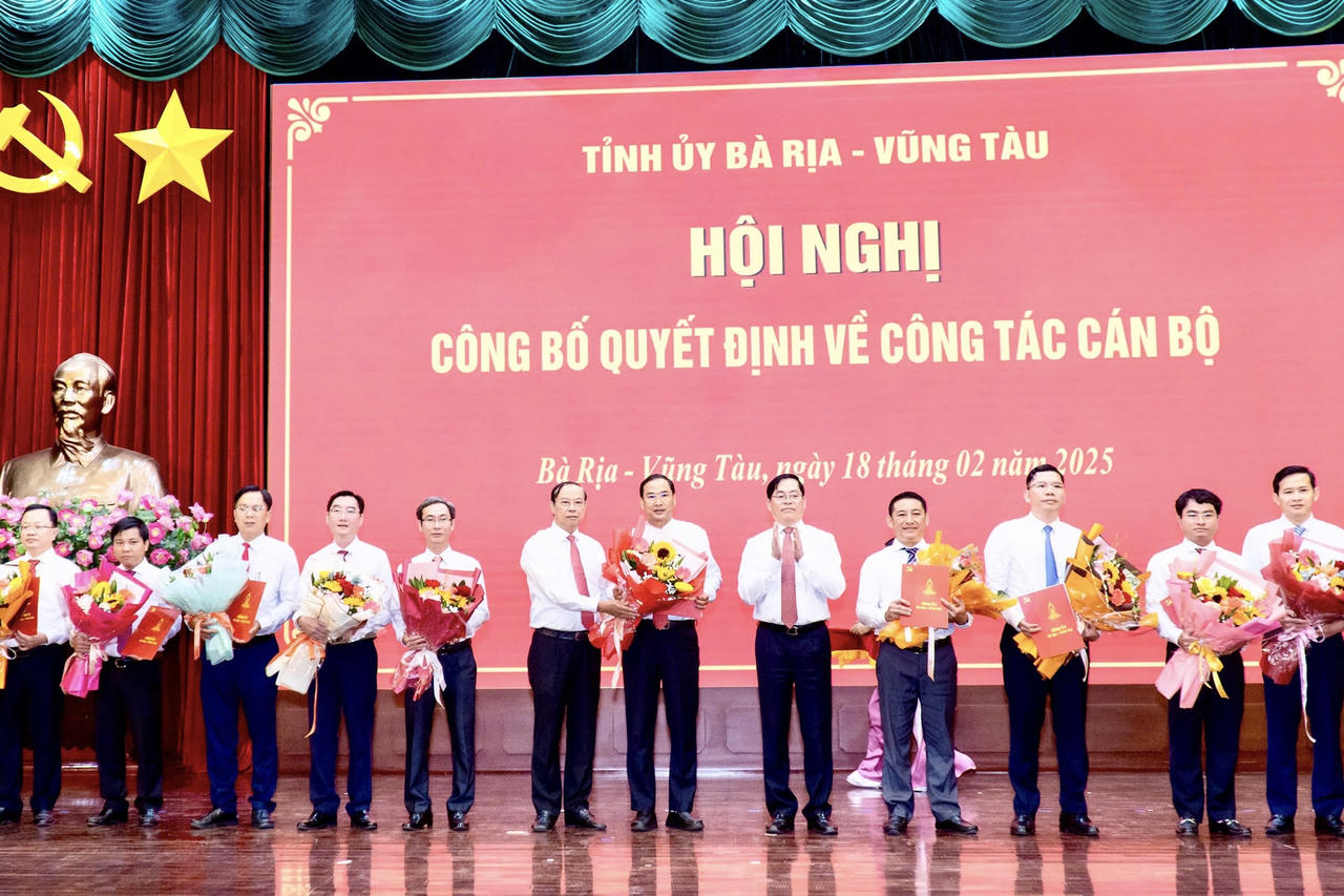 Bà Rịa - Vũng Tàu thay đổi nhiều nhân sự quan trọng