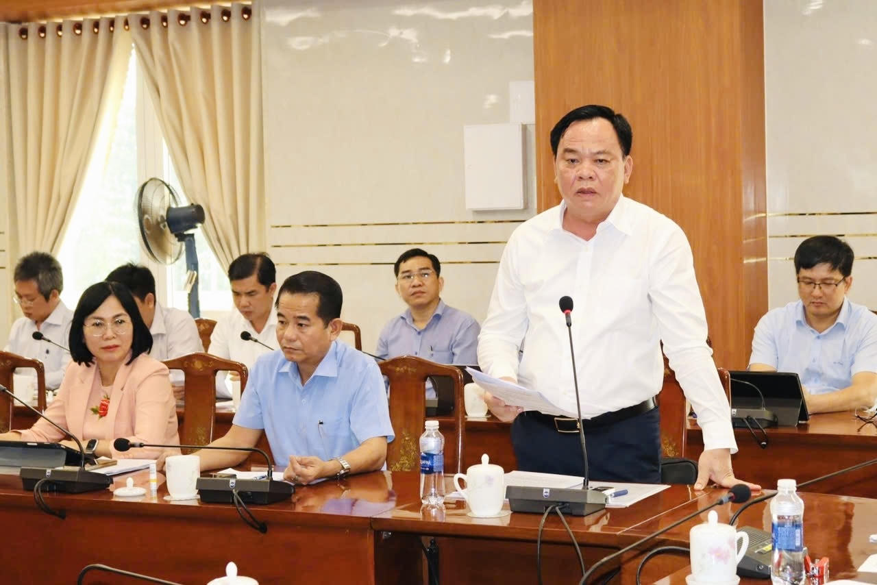 Bí thư Tỉnh uỷ Đồng Nai Vũ Hồng Văn làm việc về Kế hoạch đấu giá đất năm 2025