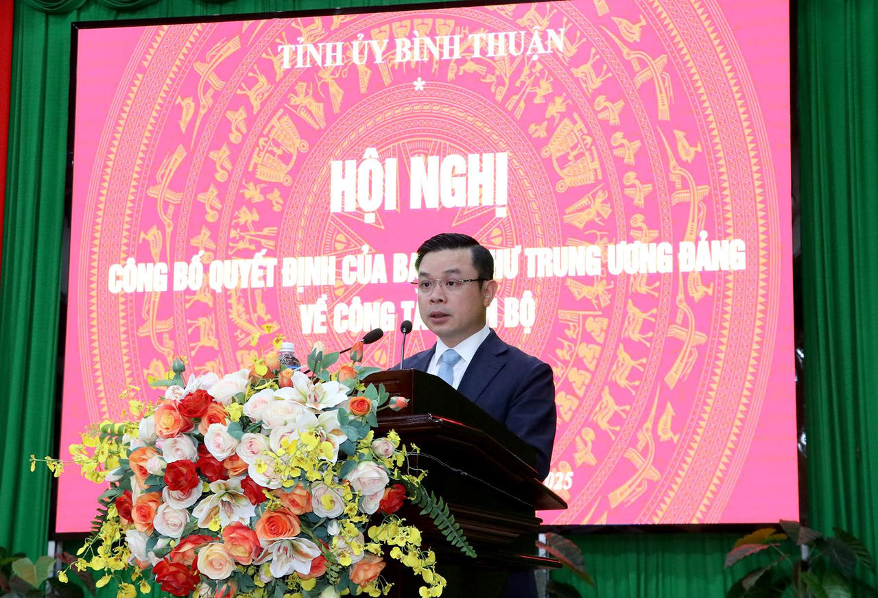 Ông Đỗ Hữu Huy giữ chức vụ Phó Bí thư Tỉnh ủy Bình Thuận