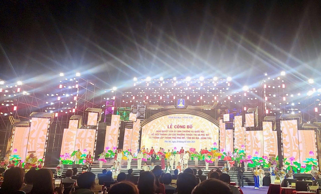Phú Mỹ chính thức là thành phố thứ 3 trực thuộc tỉnh Bà Rịa - Vũng Tàu