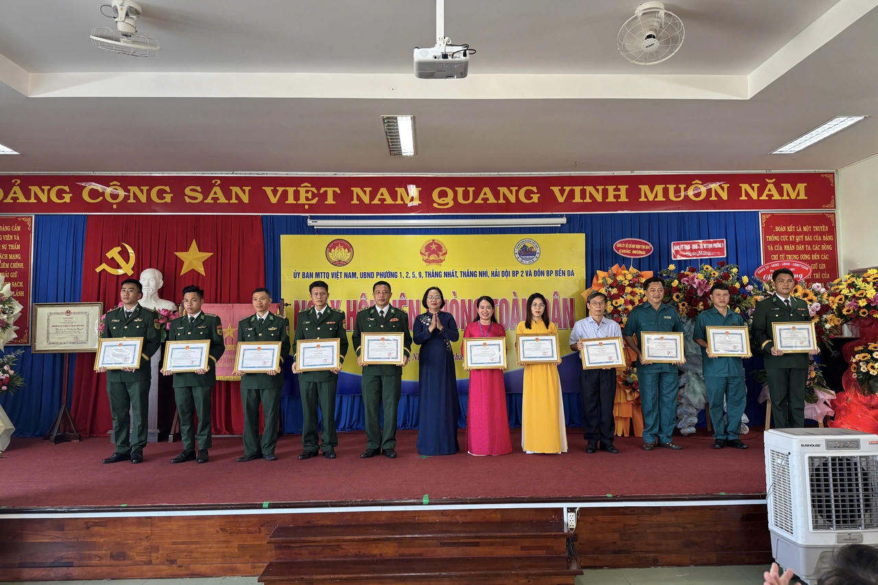 “Ngày hội Biên phòng toàn dân” năm 2025 tại tỉnh Bà Rịa – Vũng Tàu: Thúc đẩy tình quân – dân, củng cố khối đại đoàn kết toàn dân tộc ở khu vực biên giới biển