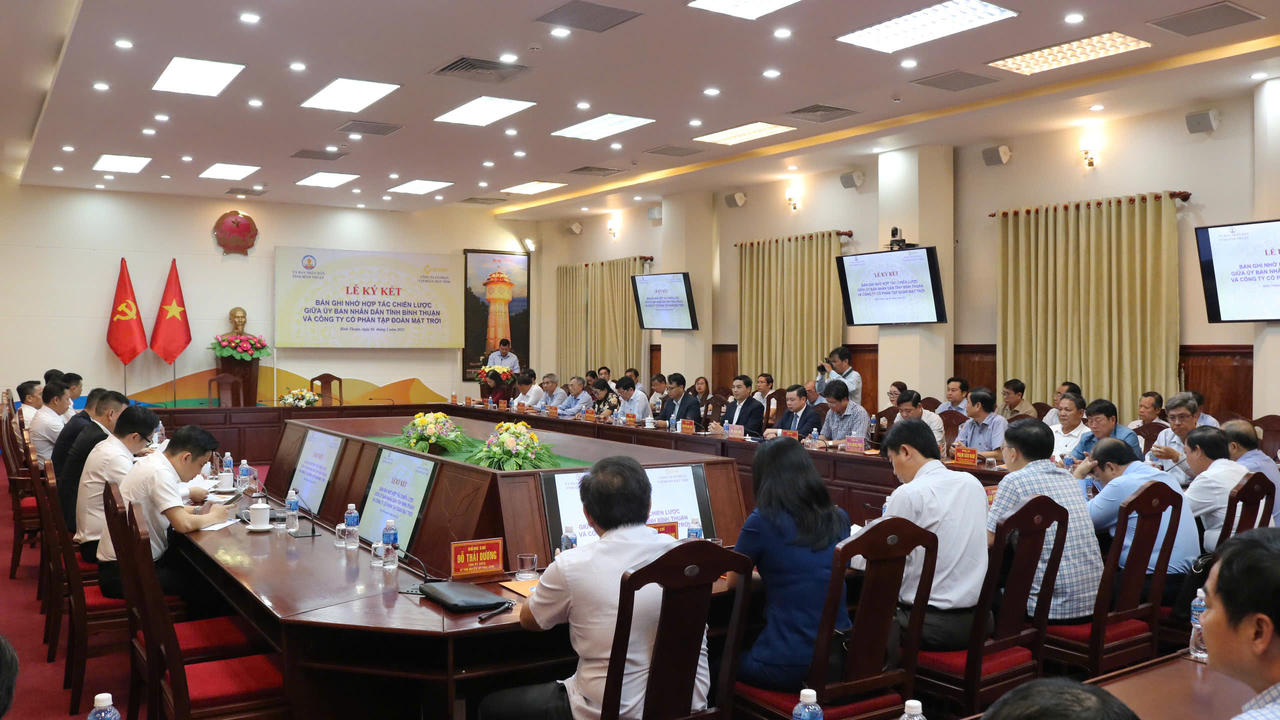 Bình Thuận là tỉnh ưu tiên trong chiến lược đầu tư của Tập đoàn Sun Group