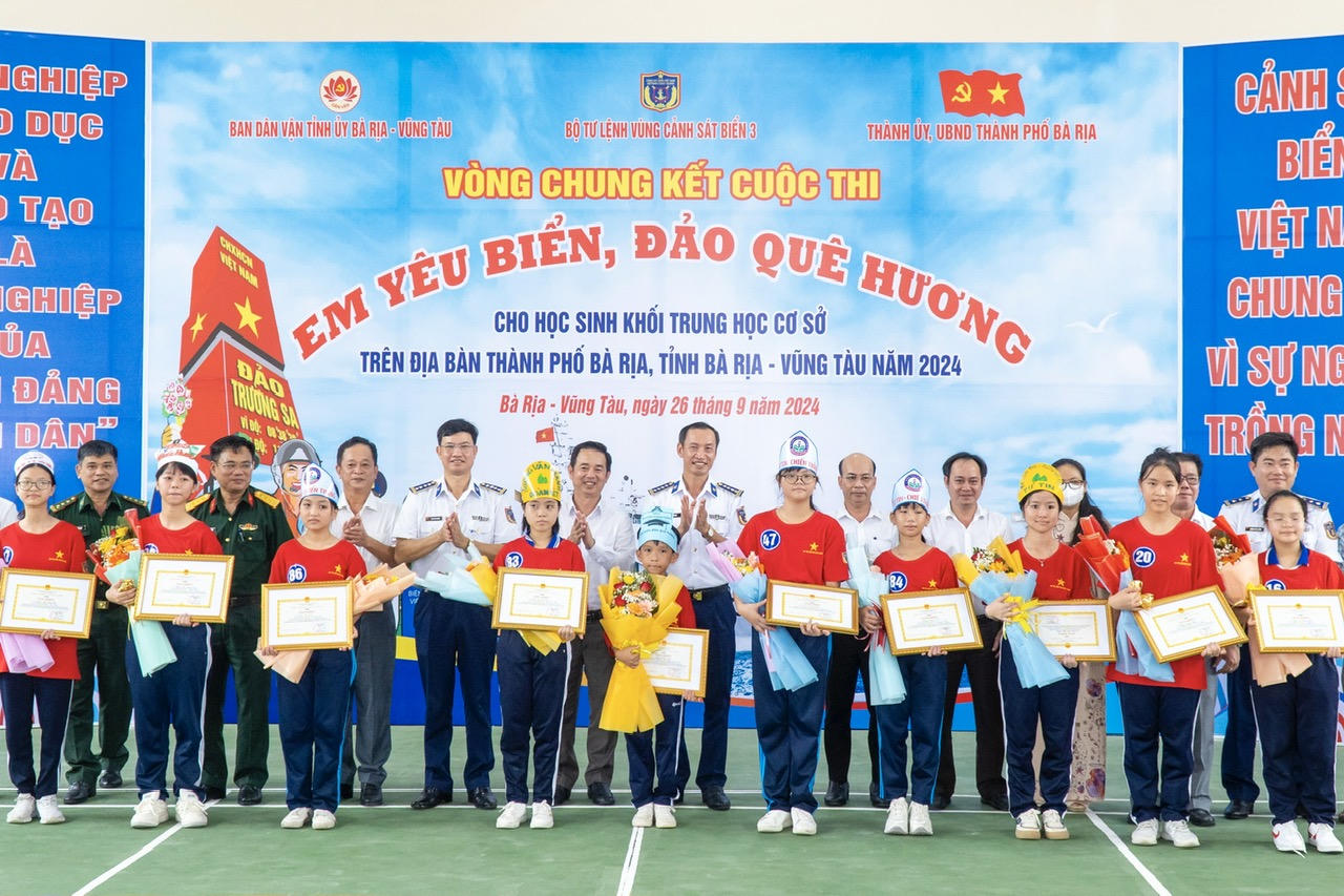 Phát động cuộc thi 'Em yêu biển, đảo quê hương' tại Bà Rịa - Vũng Tàu