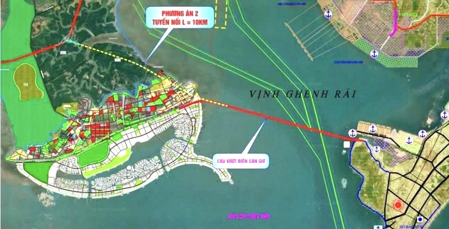 Cầu vượt biển Cần Giờ - Biểu tượng mới của TP HCM trong tương lai?