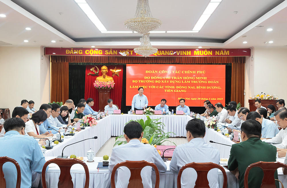 Đoàn công tác của Chính phủ làm việc với lãnh đạo tỉnh Đồng Nai, Bình Dương, Tiền Giang