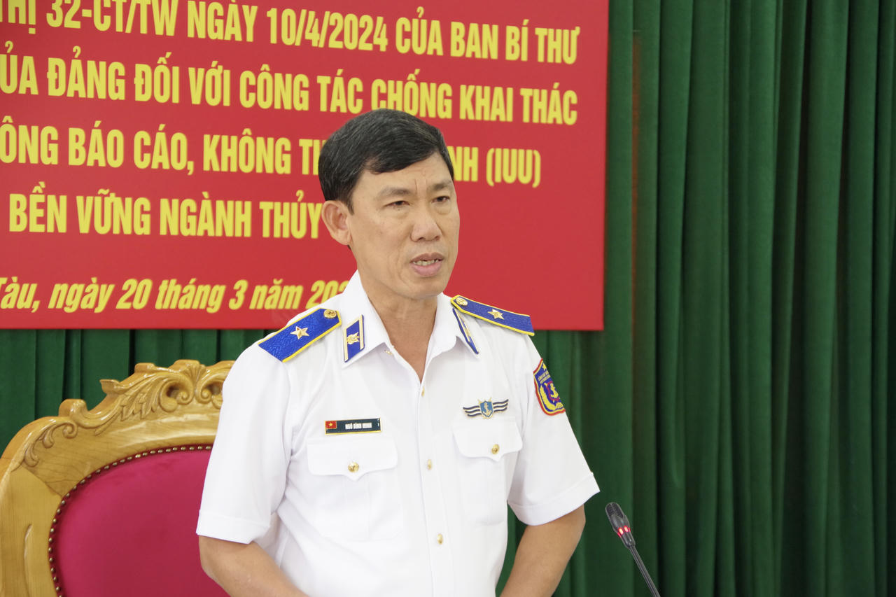 Bộ Tư lệnh Vùng Cảnh sát biển 3 xử lý nghiêm vi phạm quy định về IUU