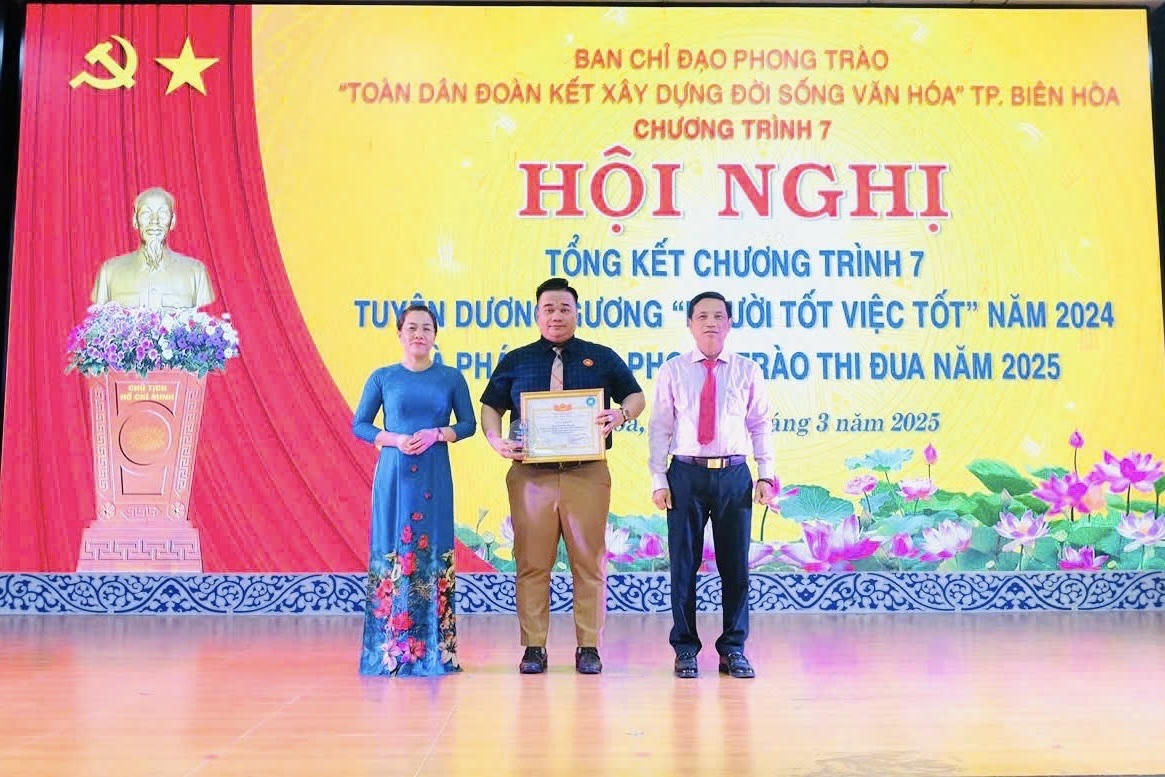 Đồng Nai tuyên dương 126 gương điển hình 'Người tốt, việc tốt'