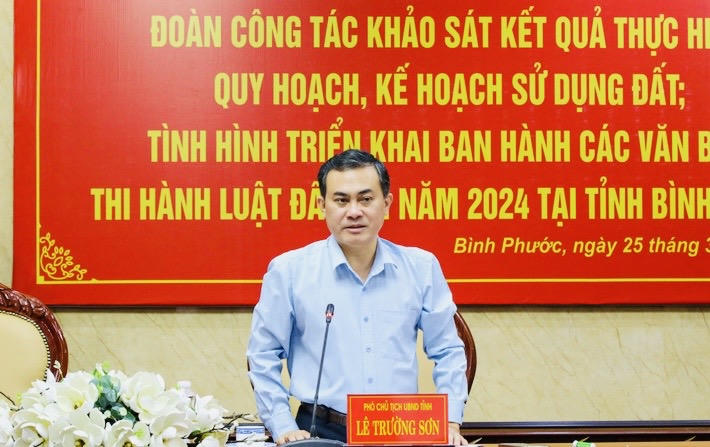 Ủy ban Kinh tế và Tài chính của Quốc hội làm việc tại tỉnh Bình Phước