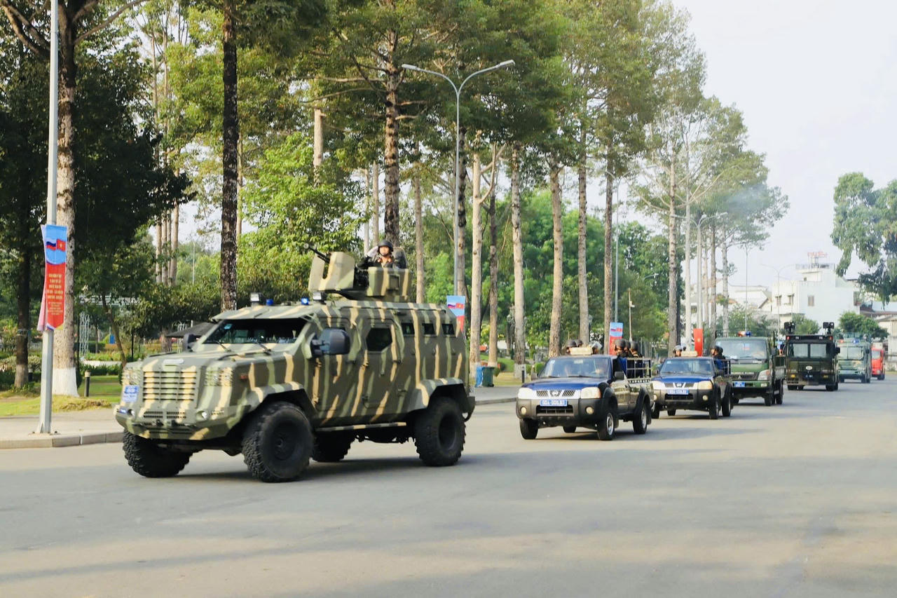 Công an Đồng Nai ra quân giữ vững an ninh trật tự dịp 30/4