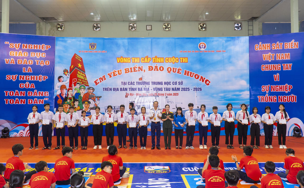 Sôi nổi cuộc thi Em yêu biển, đảo quê hương tỉnh Bà Rịa - Vũng Tàu