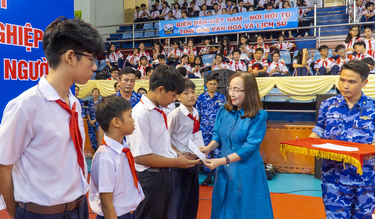 Sôi nổi cuộc thi Em yêu biển, đảo quê hương tỉnh Bà Rịa - Vũng Tàu