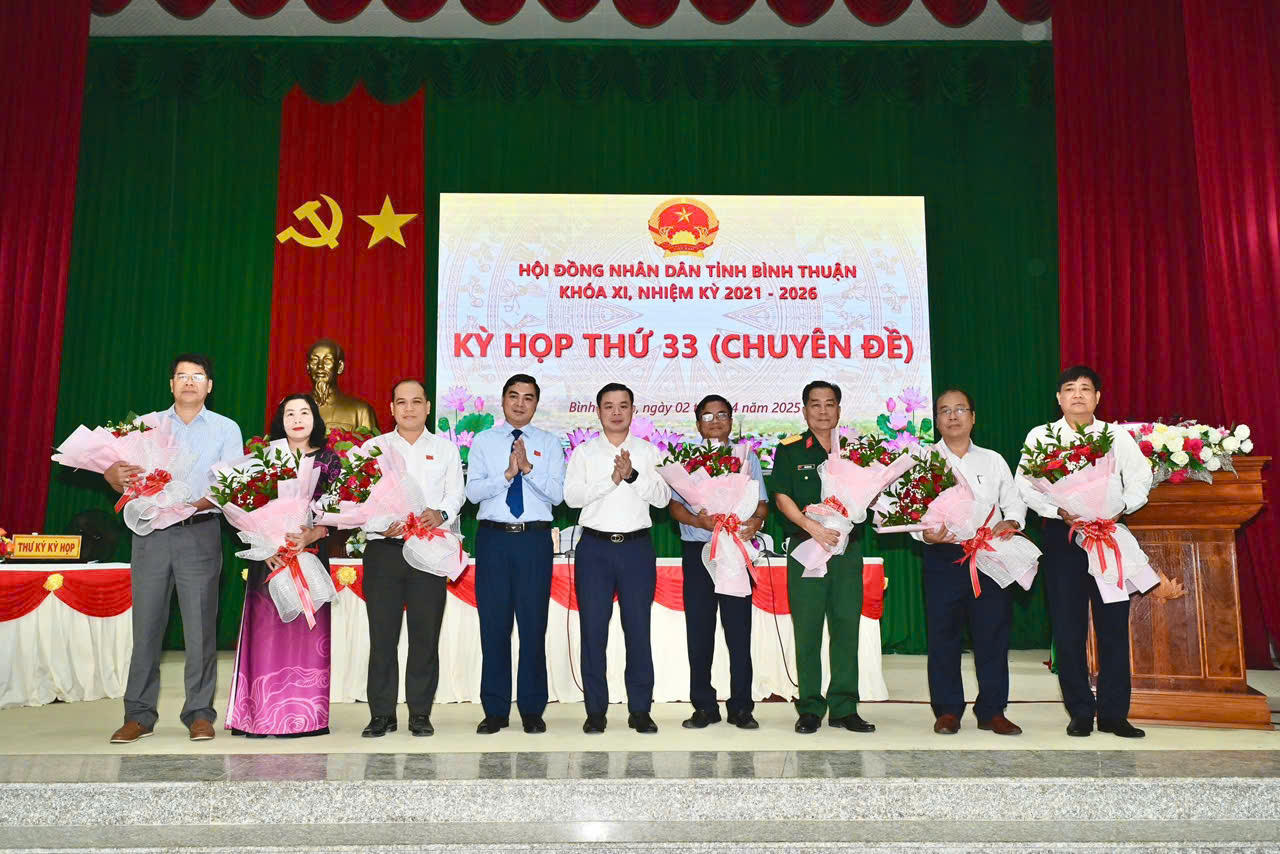 HĐND tỉnh Bình Thuận thông qua 10 nghị quyết quan trọng