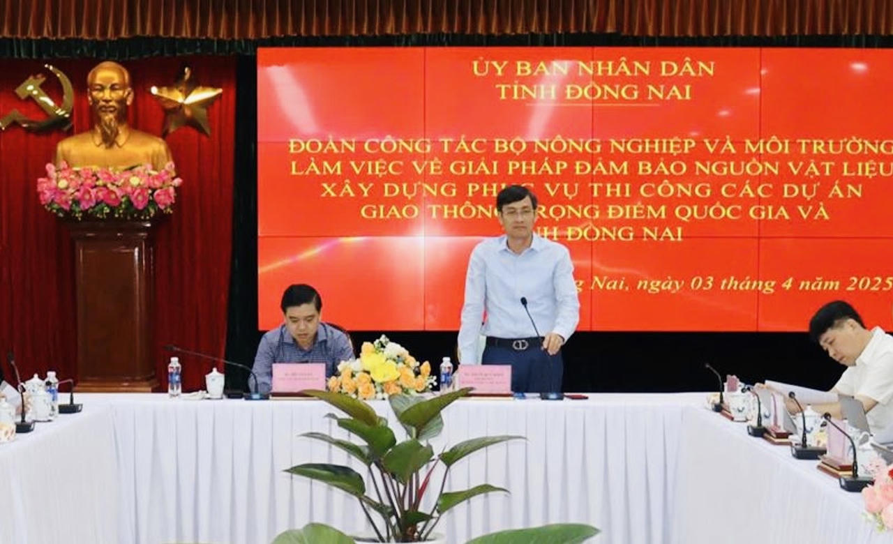 Đồng Nai tháo gỡ nút thắt vật liệu xây dựng, ưu tiên cho các dự án trọng điểm