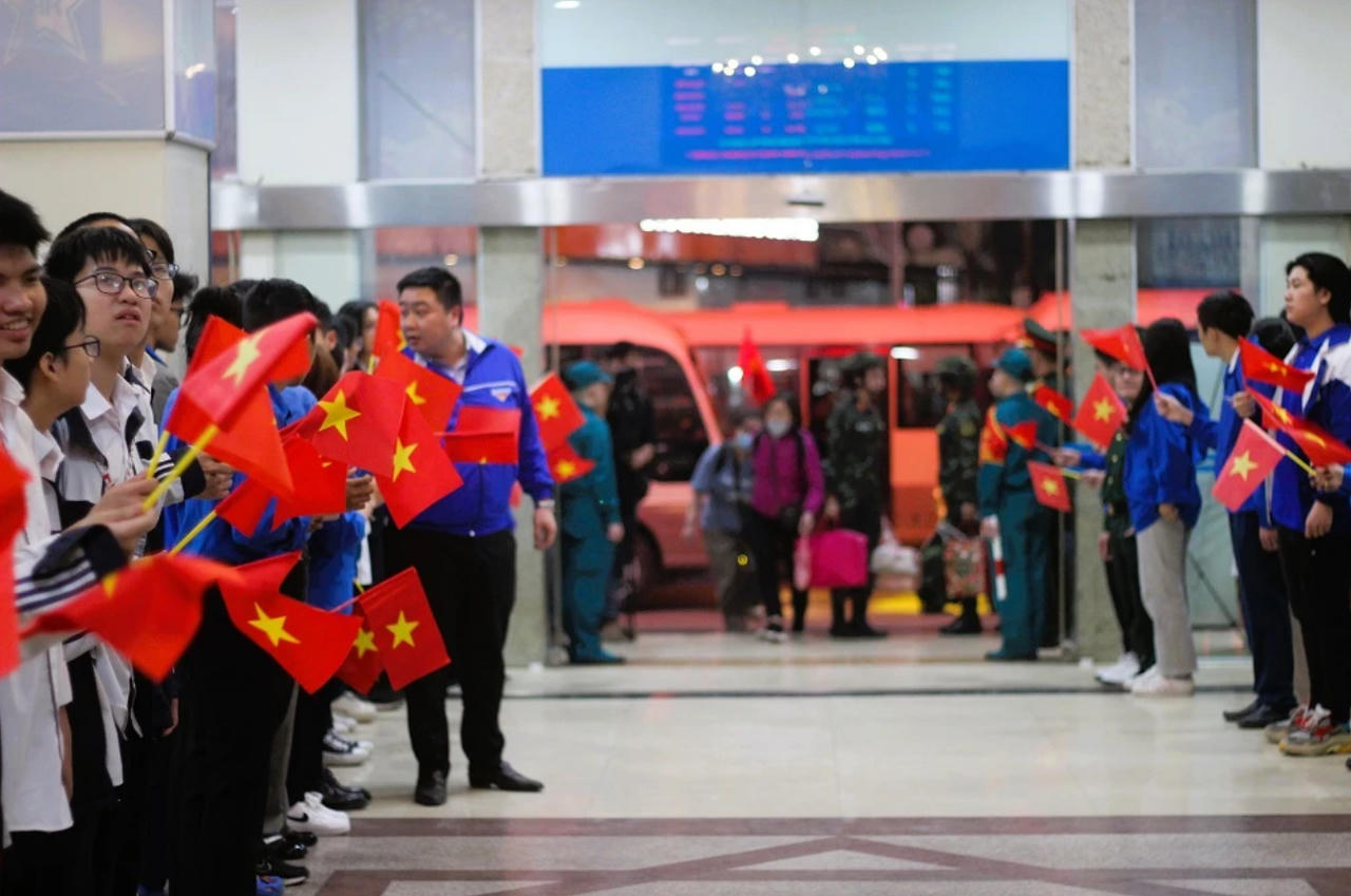 Tăng cường an ninh khu vực ga Biên Hoà để đón lực lượng diễu binh