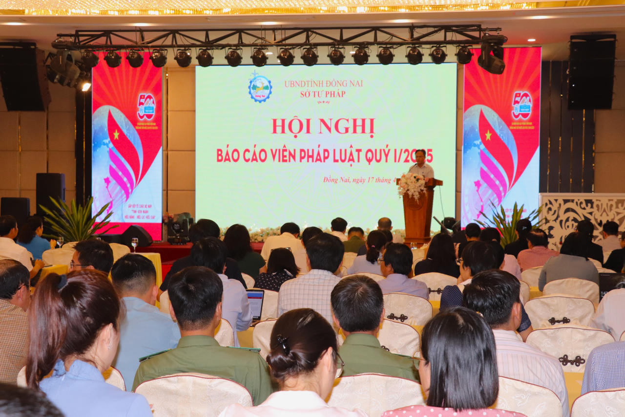 Hơn 200 người làm công tác phổ biến, giáo dục pháp luật tại Đồng Nai được cập nhật thông tin về công tác sắp xếp, tinh gọn tổ chức bộ máy của hệ thống chính trị