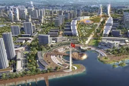 Phác thảo Trung tâm hành chính 8.600 tỷ đồng tại Khu công nghiệp Biên Hoà 1