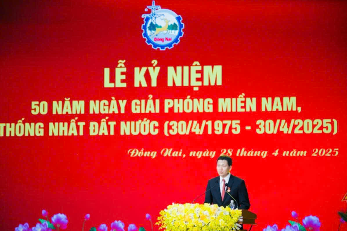 Đồng Nai tổ chức kỷ niệm 50 năm Ngày Giải phóng miền Nam, thống nhất đất nước