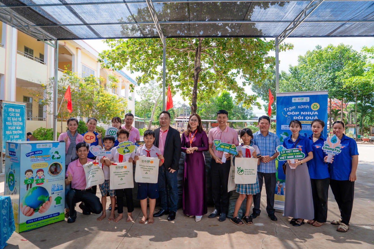 C.P. Việt Nam đồng hành cùng dự án 'Nước Sạch Trao Em' tại tỉnh Bình Phước