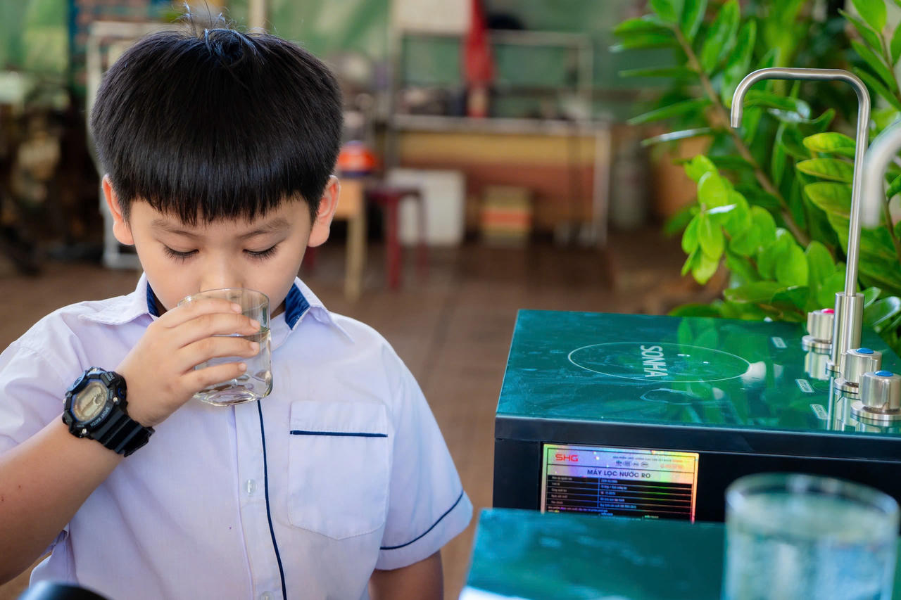 C.P. Việt Nam đồng hành cùng dự án 'Nước Sạch Trao Em' tại tỉnh Bình Phước