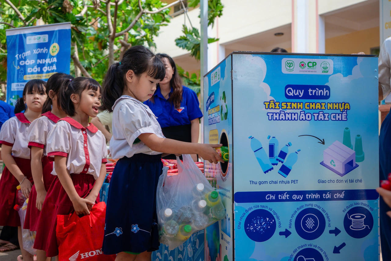 C.P. Việt Nam đồng hành cùng dự án 'Nước Sạch Trao Em' tại tỉnh Bình Phước