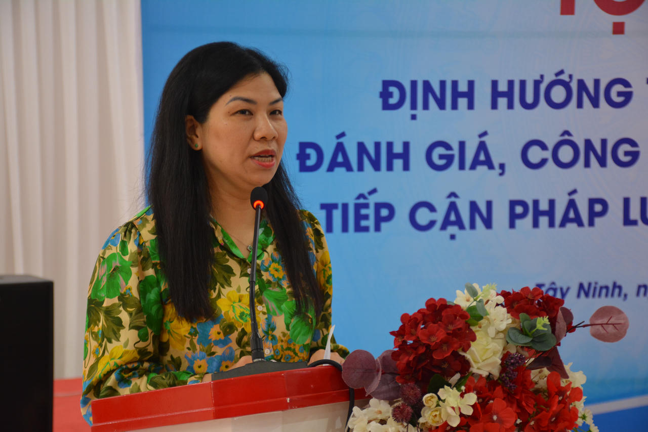 Tọa đàm “Định hướng triển khai công tác đánh giá, công nhận cấp xã đạt chuẩn tiếp cận pháp luật trong thời gian tới”