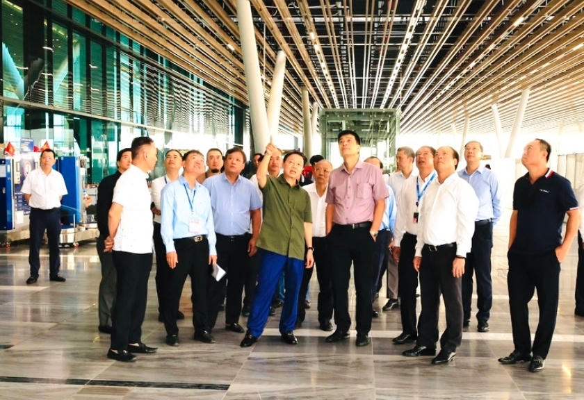 Phó Thủ tướng Trần Hồng Hà kiểm tra tiến độ Dự án Sân bay Long Thành và Nhà ga T3 Tân Sơn Nhất