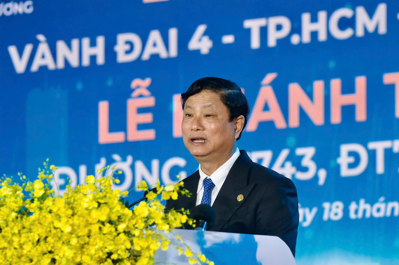 Phó Thủ tướng Mai Văn Chính dự lễ khởi công đường Vành đai 4 TP HCM