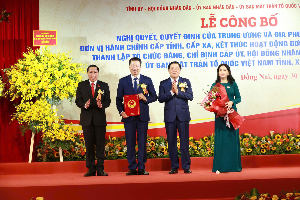 Ông Vũ Hồng Văn giữ chức Bí thư Tỉnh ủy Đồng Nai mới