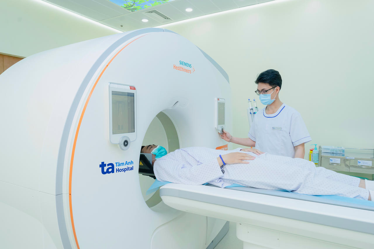 “Siêu máy CT” SOMATOM Force VB30 hiện đại, nhiều tính năng vượt trội, cho phép phát hiện nhiều bệnh lý ngay từ giai đoạn sớm. Ảnh:BVĐK Tâm Anh