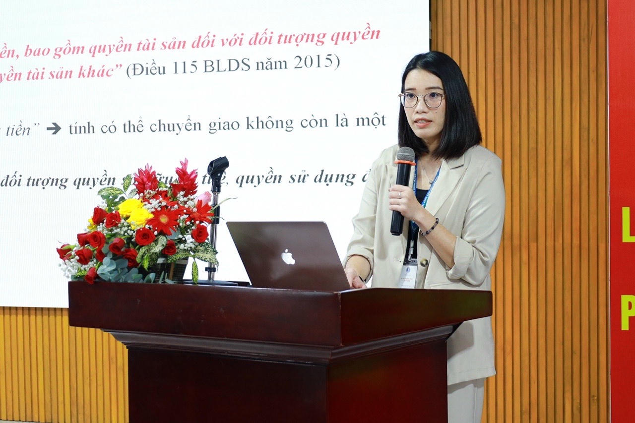 TS Vũ Thị Diệu Thuý - Trưởng khoa Luật Dân sự Đại học Luật TPHCM