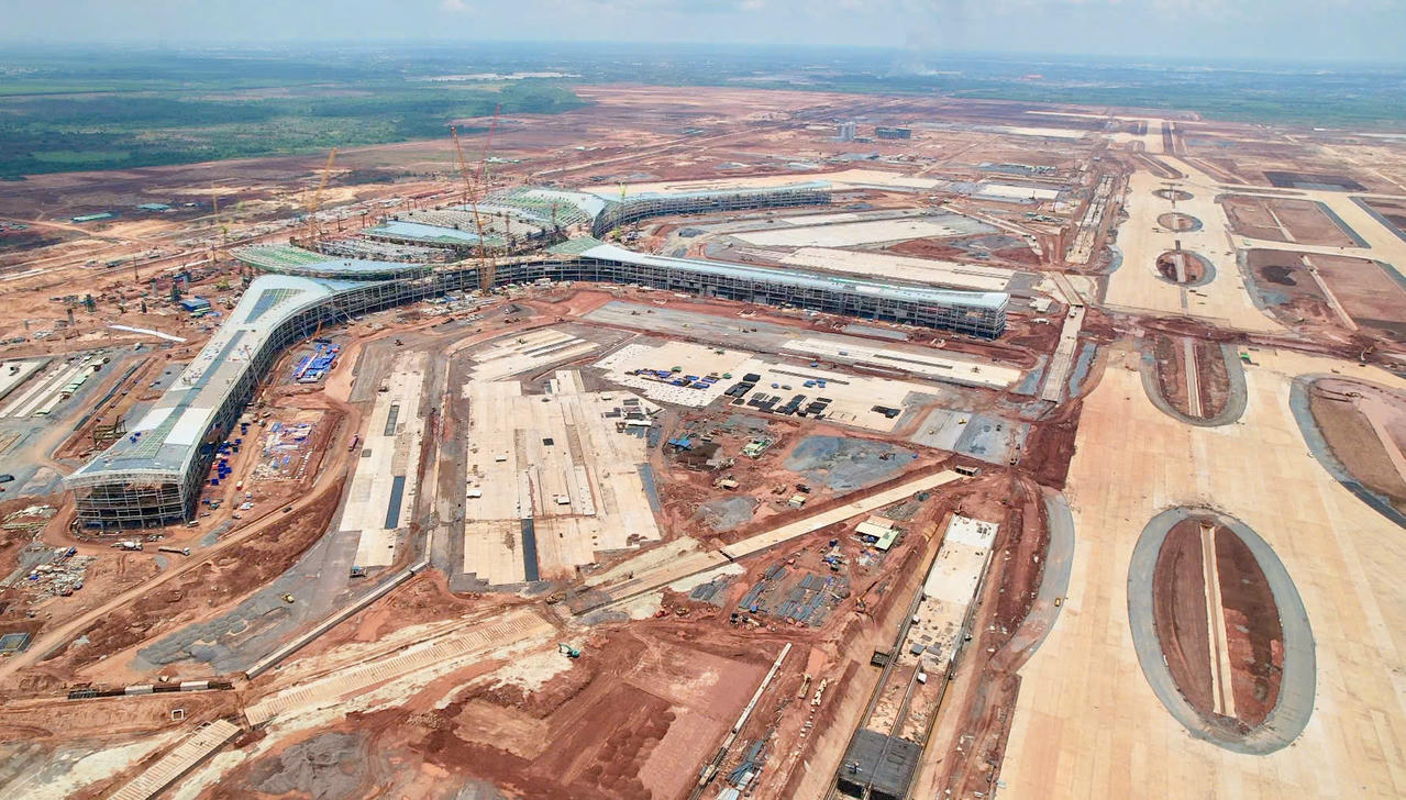  Sân bay Long Thành dự kiến sẽ cơ bản hoàn thành vào cuối năm 2025