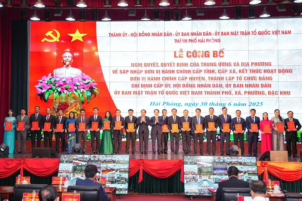Hải Phòng điều động cán bộ sở, ngành làm lãnh đạo các xã, phường
