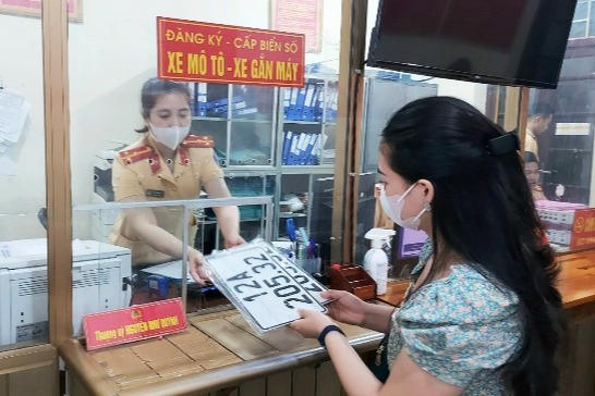 Thay đổi mới nhất về cấp chứng nhận đăng ký, biển số xe