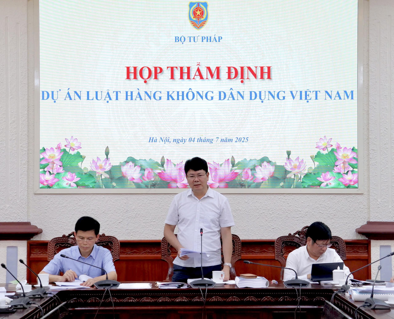 Thứ trưởng Nguyễn Thanh Tịnh phát biểu