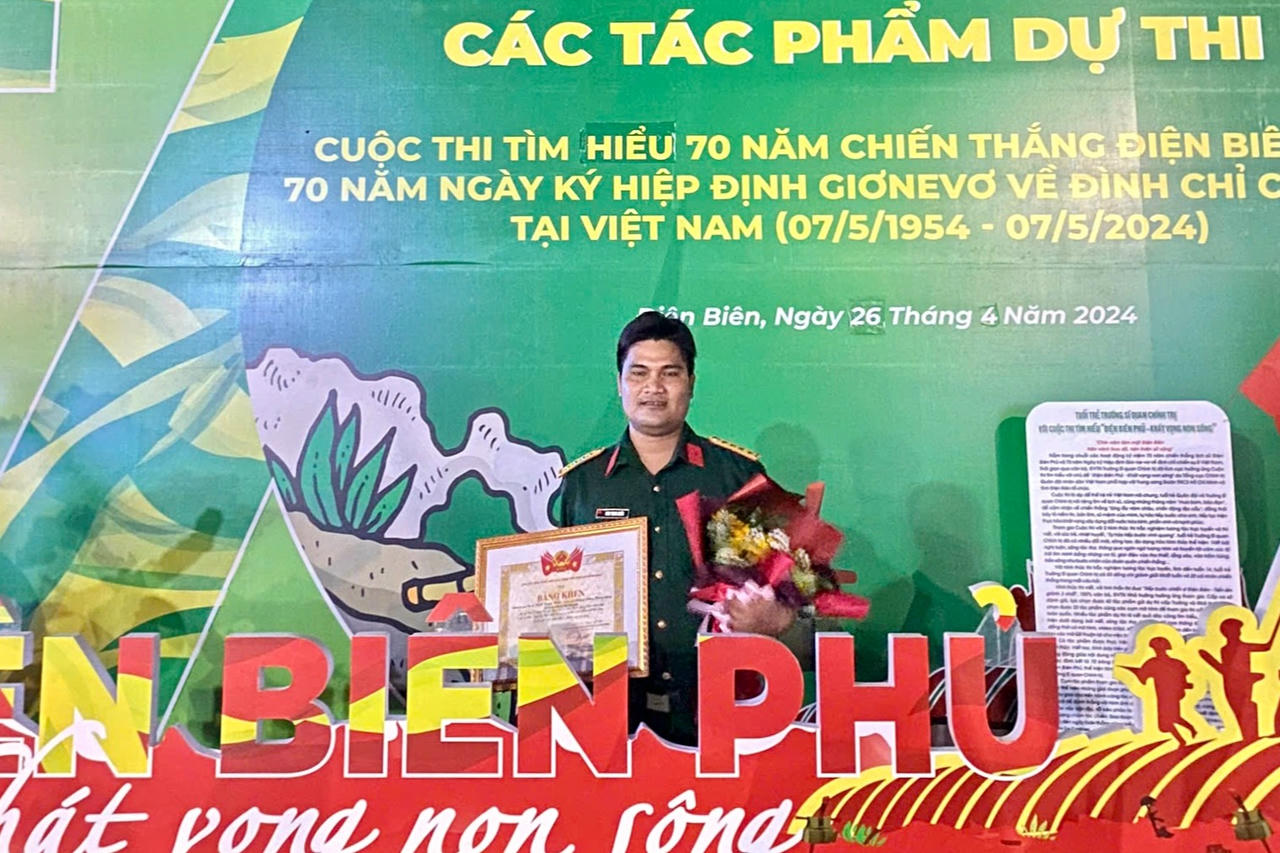 Đinh Trung Khiếu - Người trợ lý chính trị trẻ “nối dài” phẩm chất Bộ đội Cụ Hồ nơi vùng cao Gia Lai
