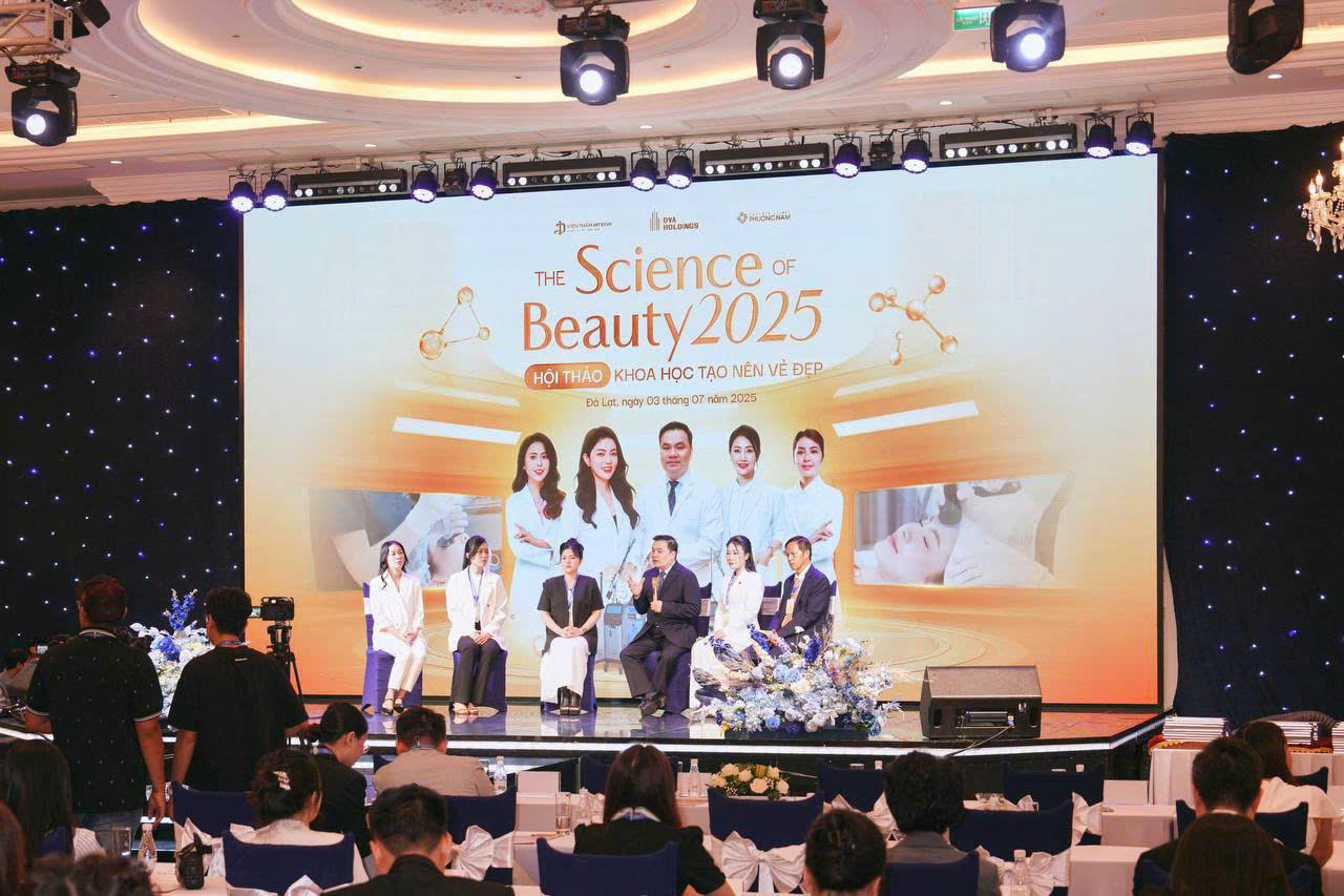Ngày 03/07/2025, hội thảo The Science of Beauty 2025 – Khoa Học Tạo Nên Vẻ Đẹp được Viện Thẩm Mỹ DIVA tổ chức tại MerPerle Dalat Hotel.