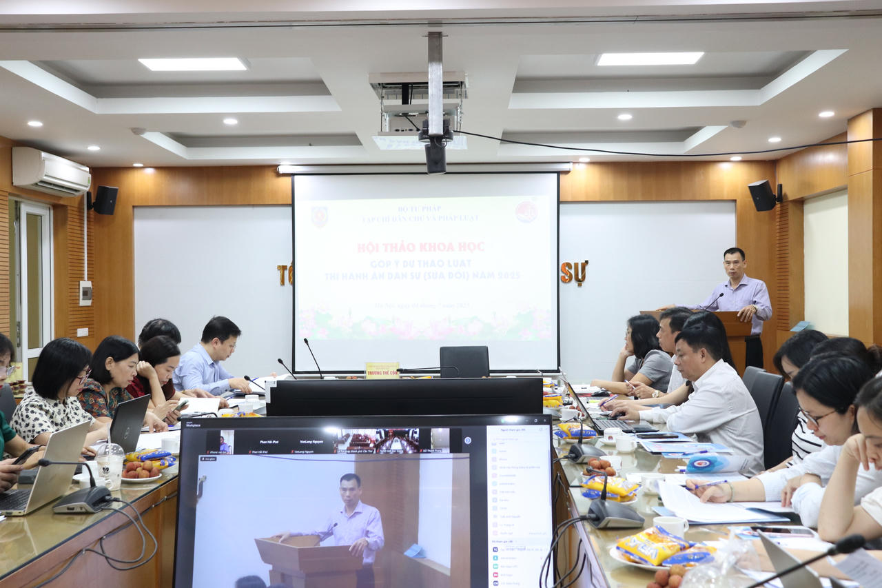 Hoàn thiện dự thảo Luật thi hành án dân sự (sửa đổi)