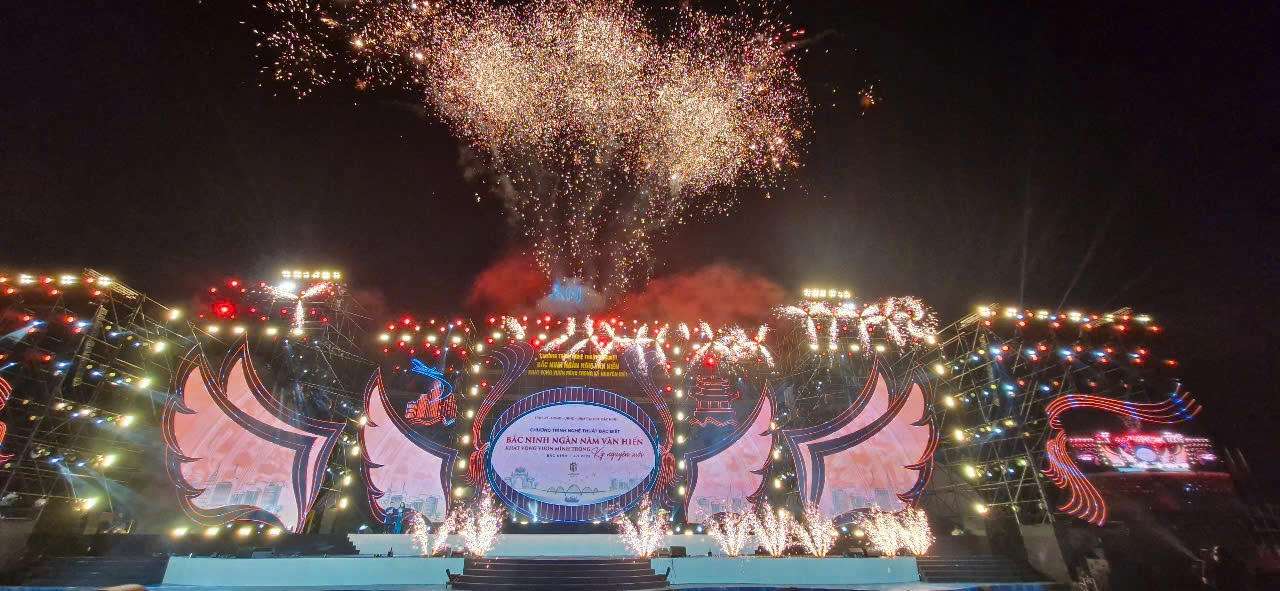 Những tiết mục đặc sắc tại buổi lễ,