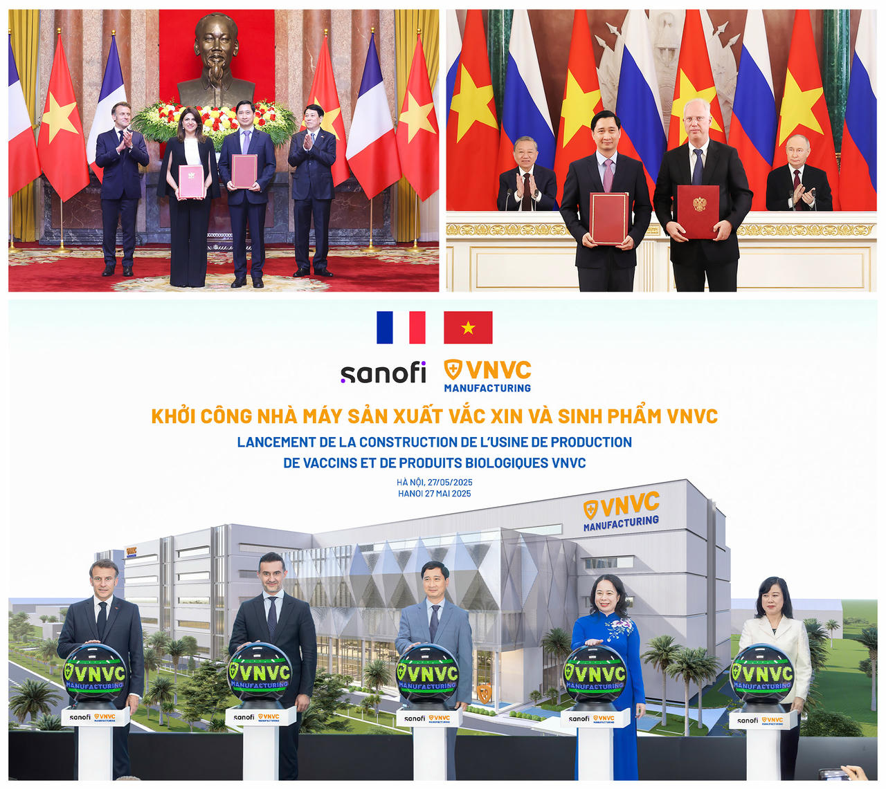 VNVC cũng đã đạt nhiều thỏa thuận với nhiều tập đoàn quốc tế như Sanofi (Pháp), Pfizer (Mỹ), Quỹ Đầu tư Trực tiếp Nga (RDIF), Trung tâm Nghiên cứu Dịch tễ học Gamaleya và Tập đoàn Binnopharm (Nga) hướng đến tiếp cận và làm chủ công nghệ sản xuất vắc xin hiện đại, đặc biệt là công nghệ mRNA - nền tảng hứa hẹn tạo ra bước đột phá trong phòng ngừa, điều trị các bệnh hiểm nghèo như ung thư, giúp Việt Nam rút ngắn khoảng cách với các quốc gia dẫn đầu về công nghệ y sinh học.