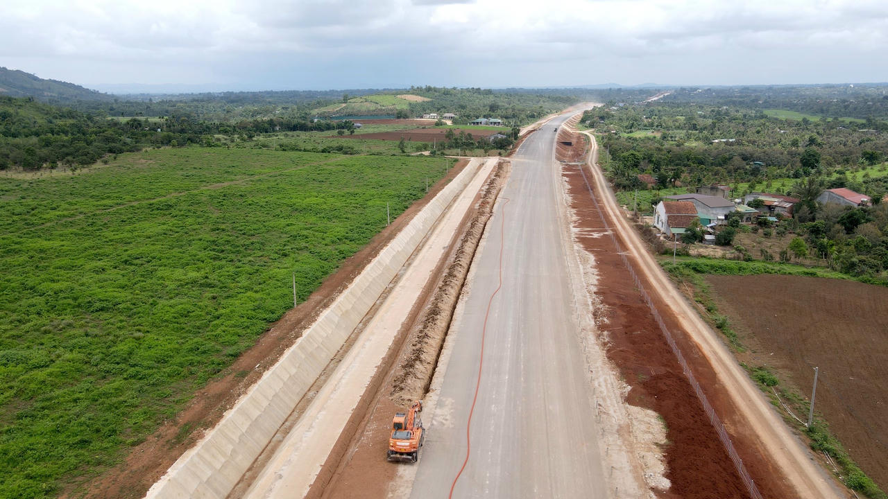 Một đoạn Cao tốc Khánh Hòa – Buôn Ma Thuột