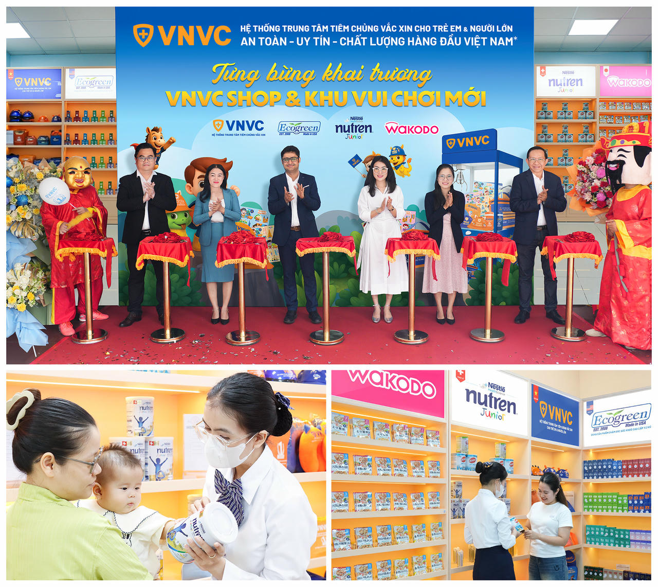 Vừa ra mắt từ tháng 6/2025, VNVC SHOP đã trở thành địa chỉ mua sắm các sản phẩm chăm sóc sức khỏe uy tín, tin cậy, đảm bảo nguồn gốc, chất lượng cho người dân trên toàn quốc. Ảnh: Mộc Thảo
