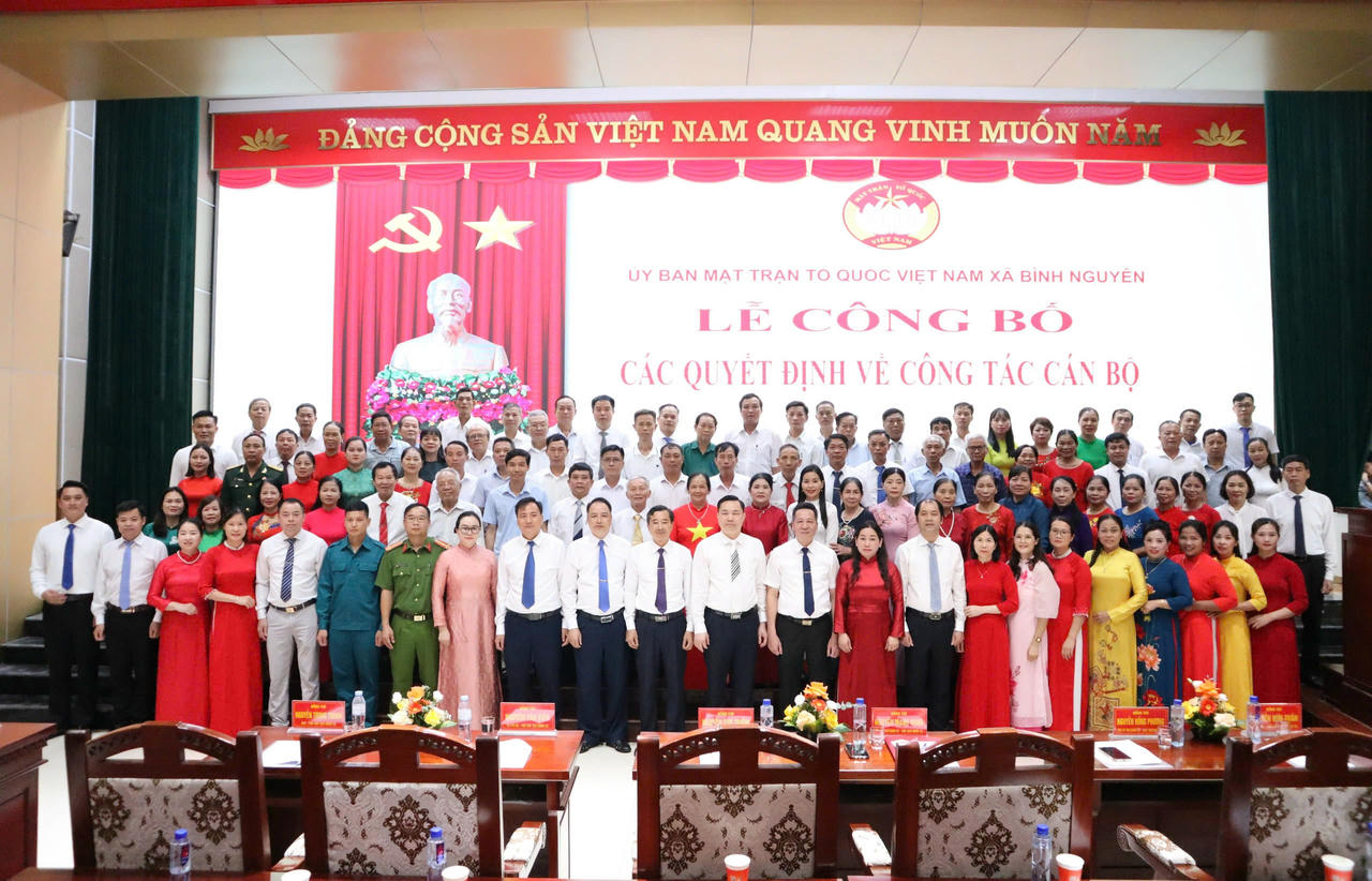 Xã Bình Nguyên (Phú Thọ) tổ chức Phiên họp thứ nhất Ủy ban MTTQ Việt Nam xã 