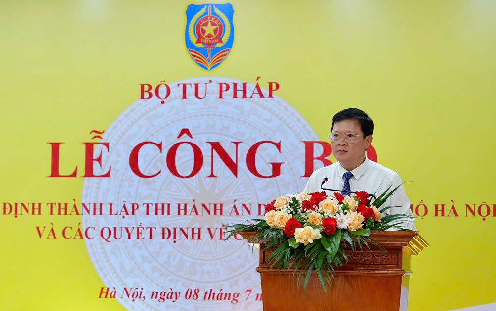 Thứ trưởng Mai Lương Khôi phát biểu chỉ đạo.