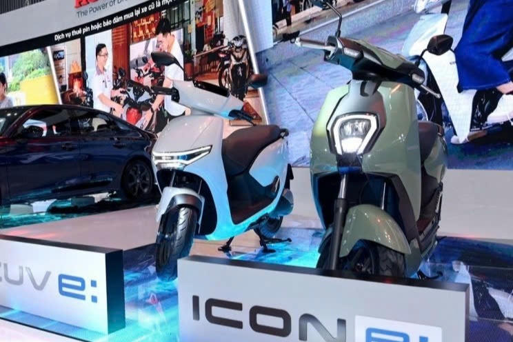 Xe máy Honda tiếp tục tăng thị phần