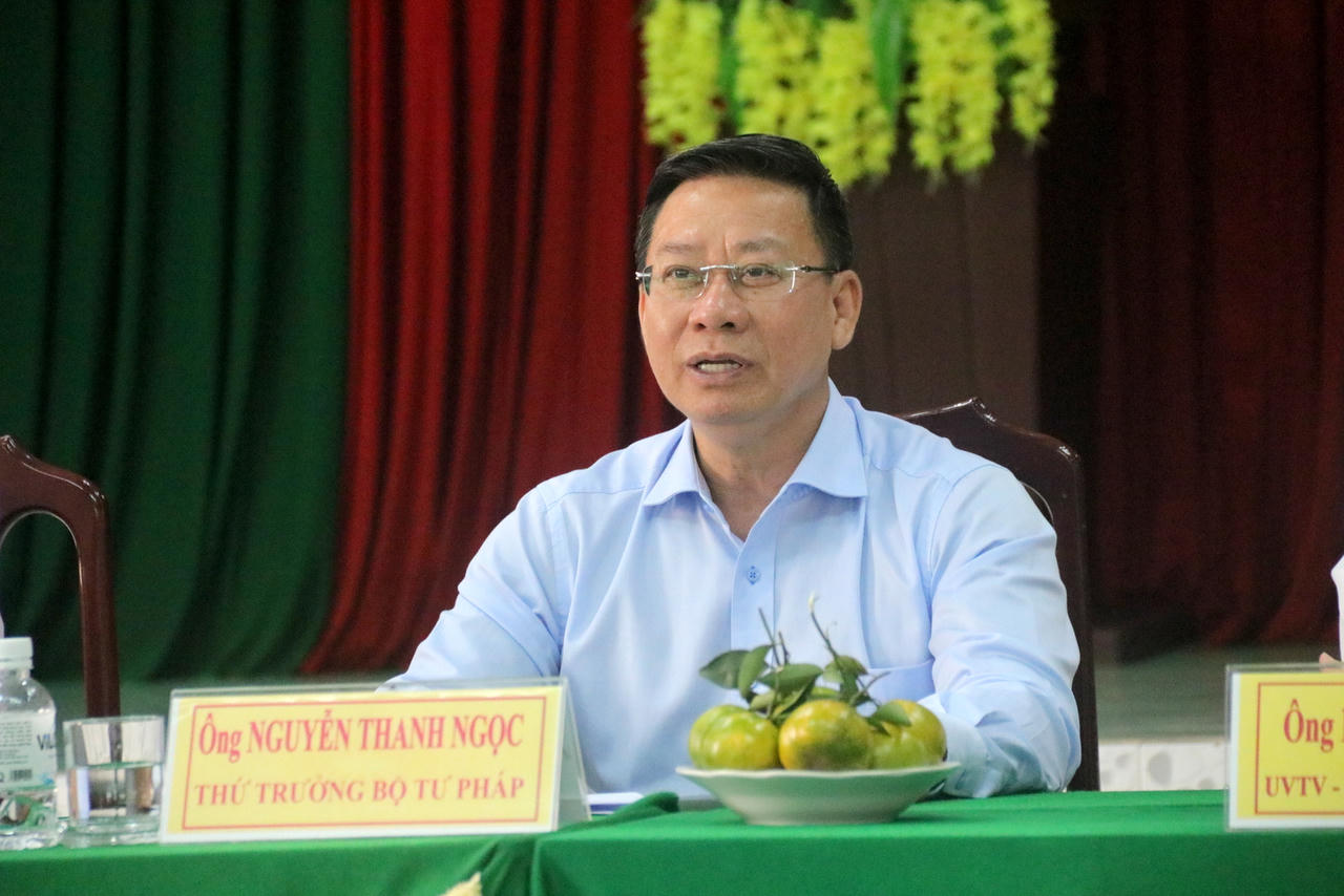 Thứ trưởng Nguyễn Thanh Ngọc yêu cầu các đơn vị rà soát lại khó khăn gặp phải