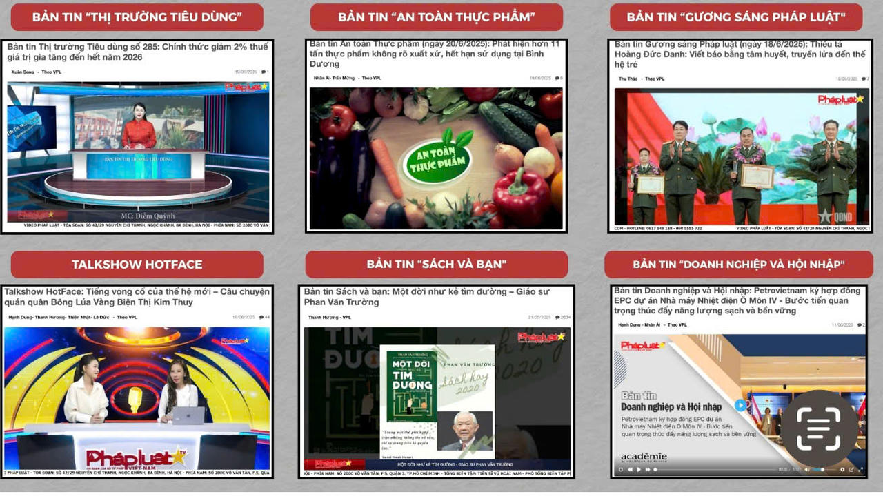 Video Pháp luật trong “dòng chảy” báo chí hiện đại