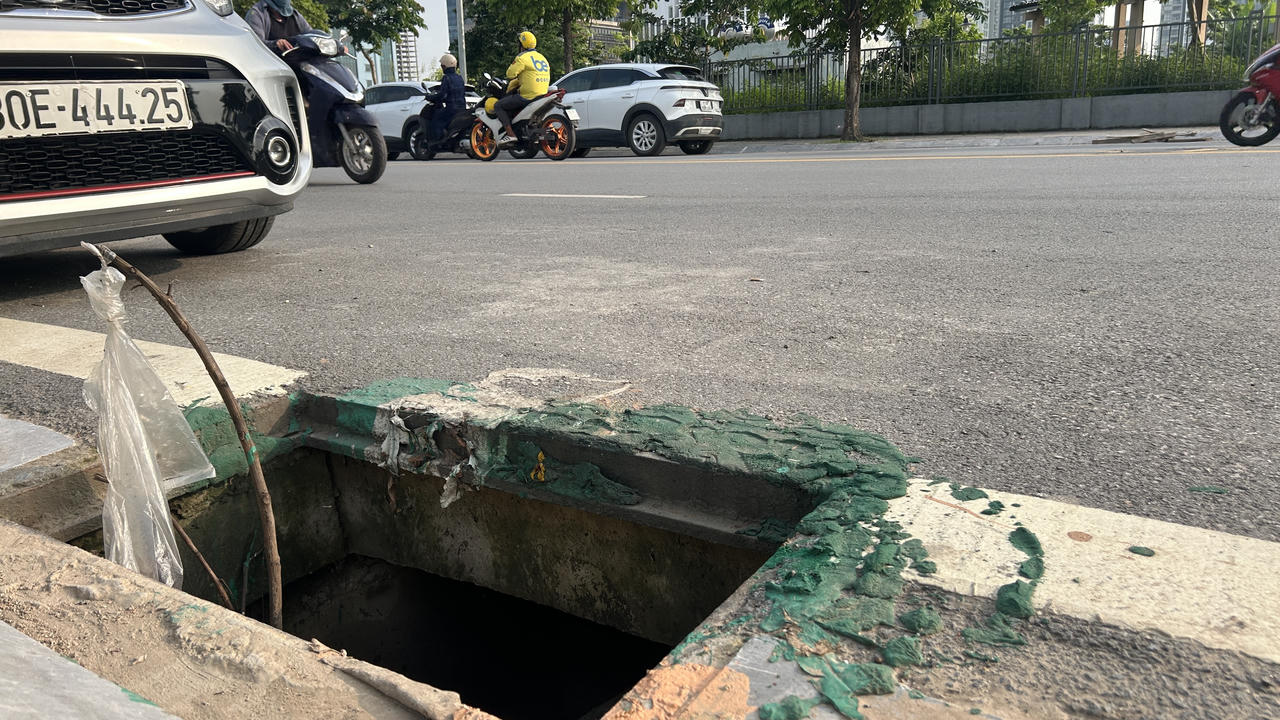 Tiềm ẩn nguy cơ mất an toàn giao thông.