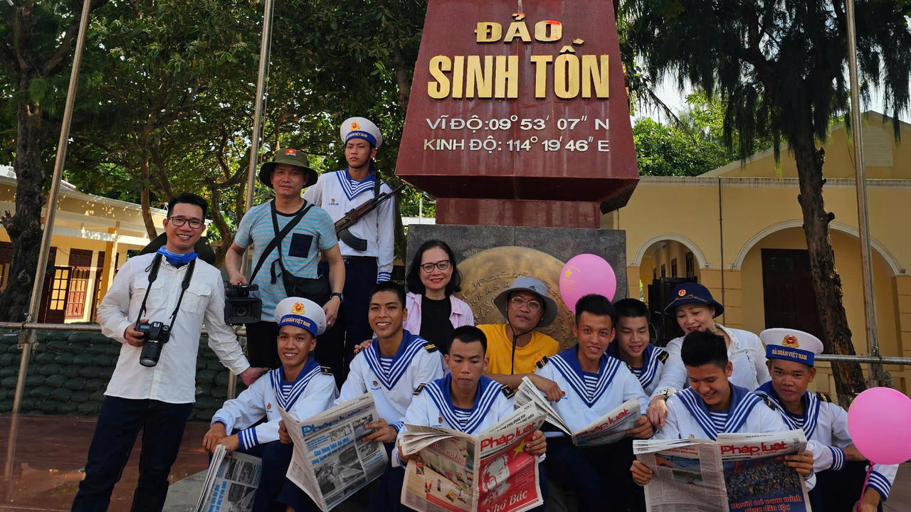 Sắc màu Pháp luật Việt Nam ở Trường Sa