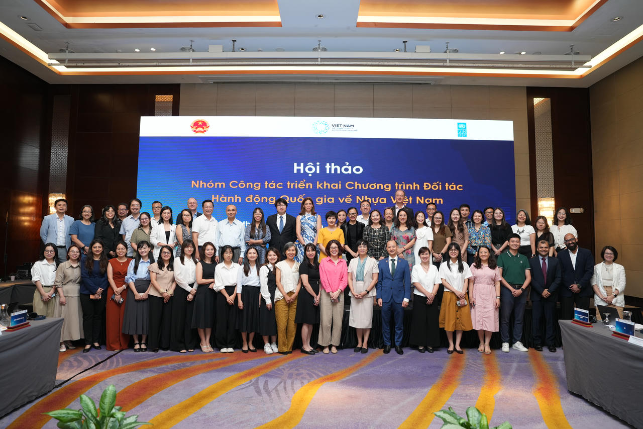 Ra mắt Nhóm kỹ thuật Chính sách liên quan đến hành động về nhựa và tính tuần hoàn